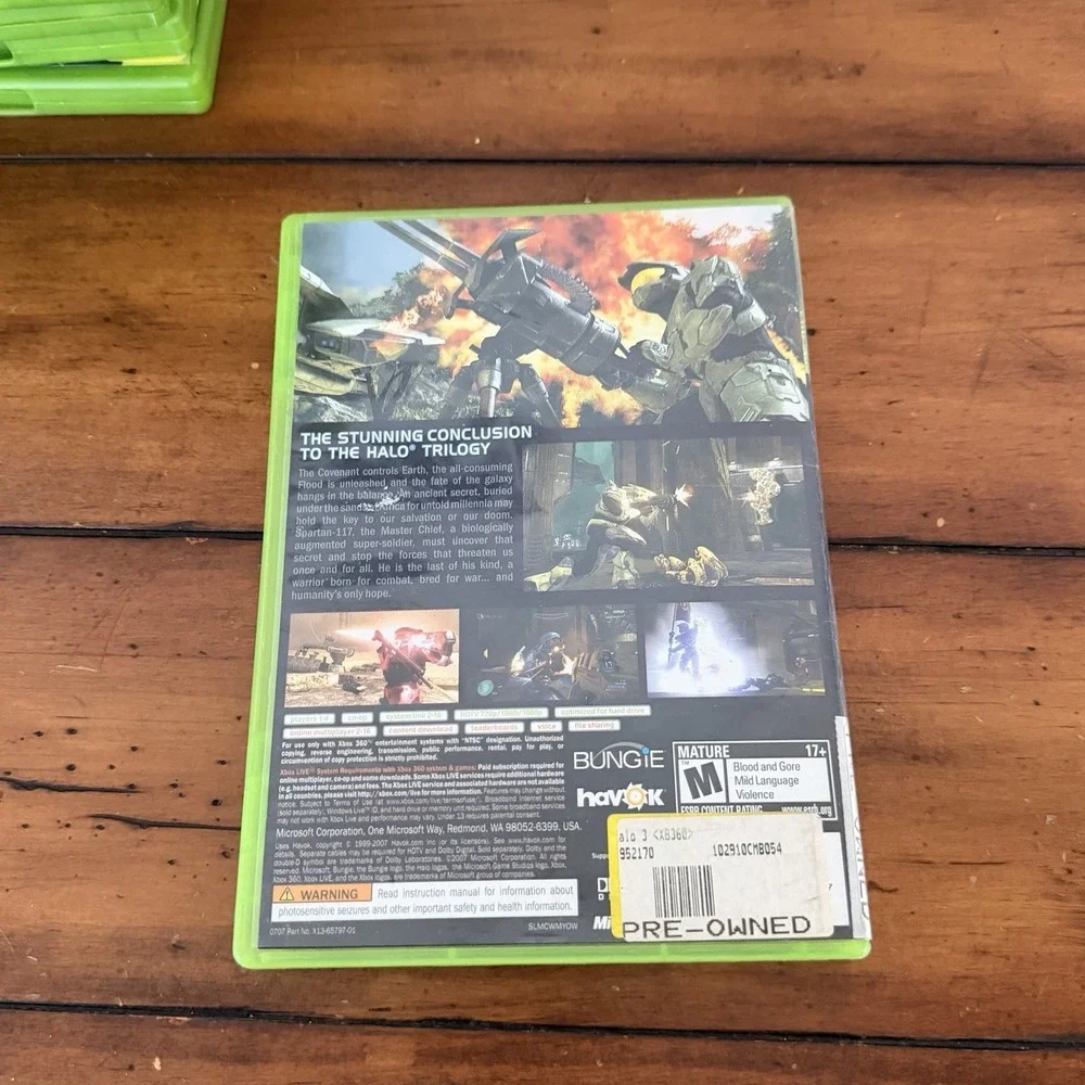 Halo 3 Video Game (Xbox 360, 2007)‎ - Tested